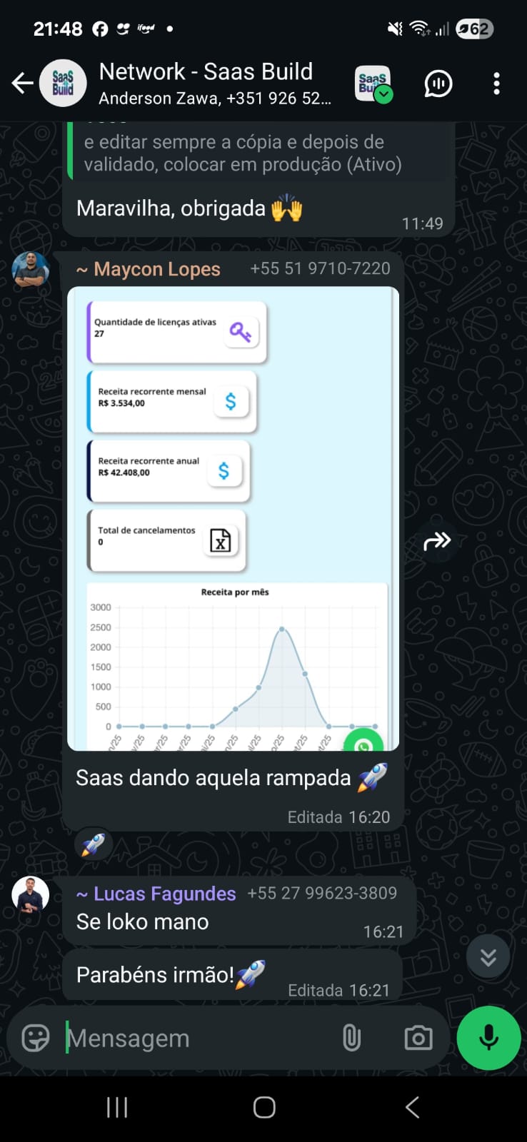 Depoimento do aluno 4